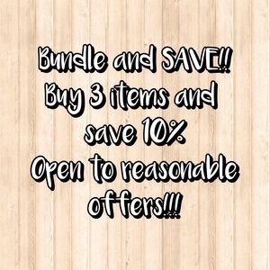 Bundle and save!!